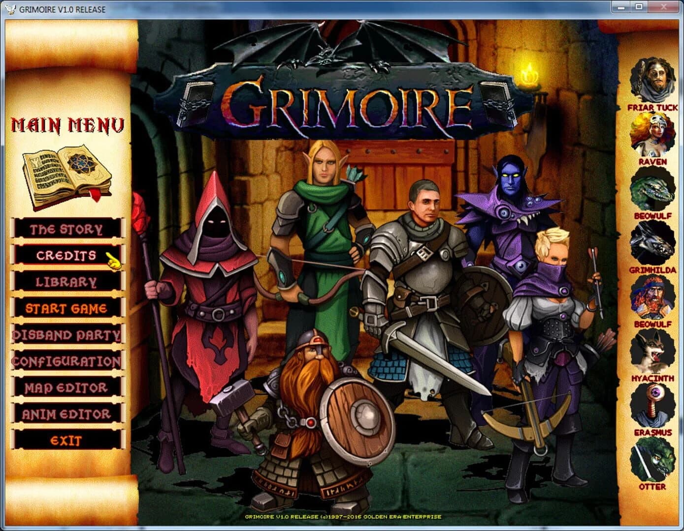 Grimoire: Heralds of the Winged Exemplar screenshot 1