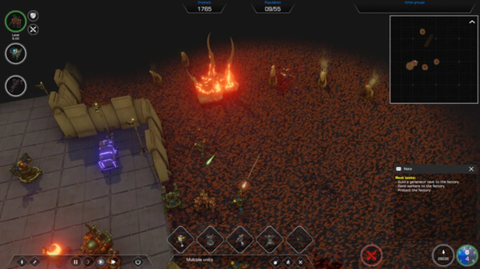 Grimstar: Crystals are the New Oil! screenshot 1