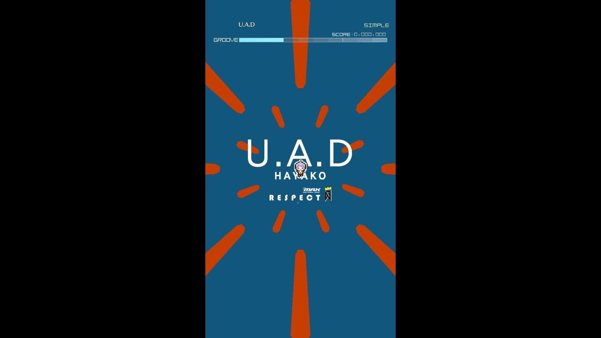 Groove Coaster: U.A.D screenshot 1