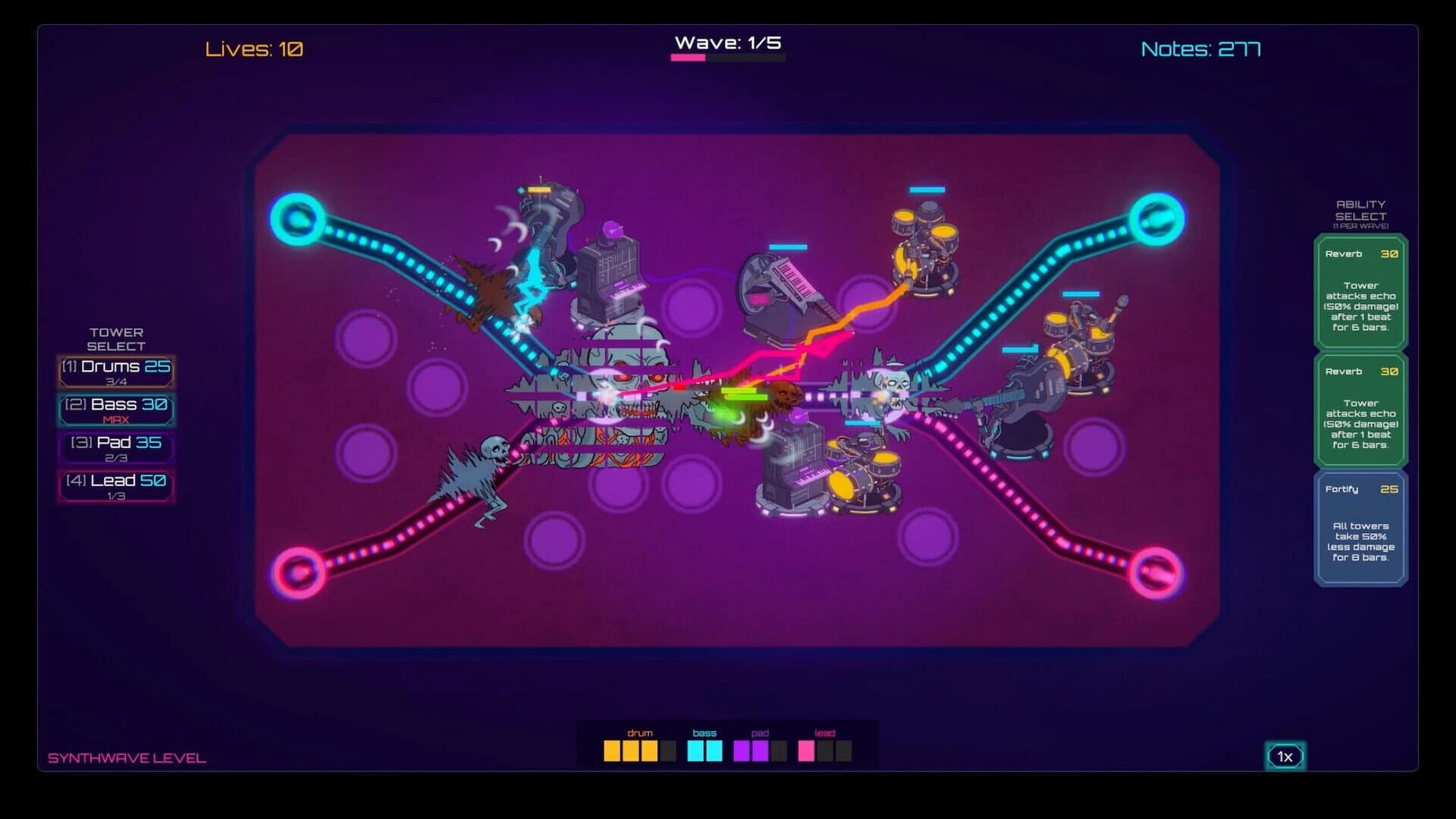 Groove Defense screenshot 4