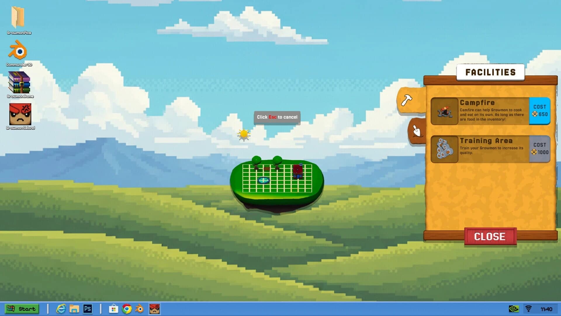 Growmon Island screenshot 2