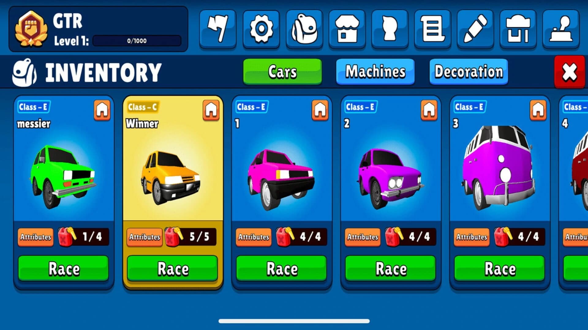 GTR: Garage Town Racing screenshot 2
