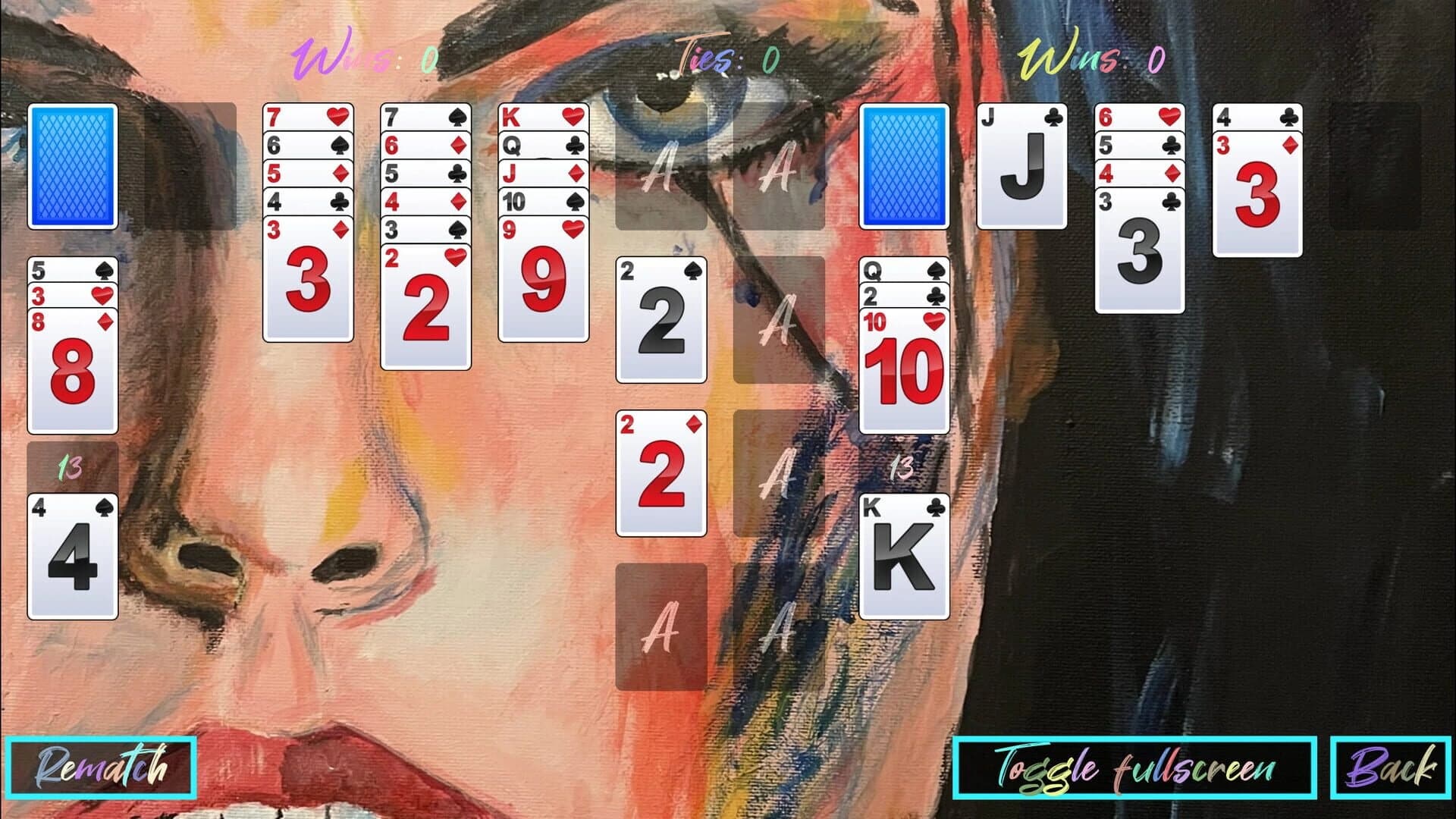 Gudrun's Solitaire Duel screenshot 4