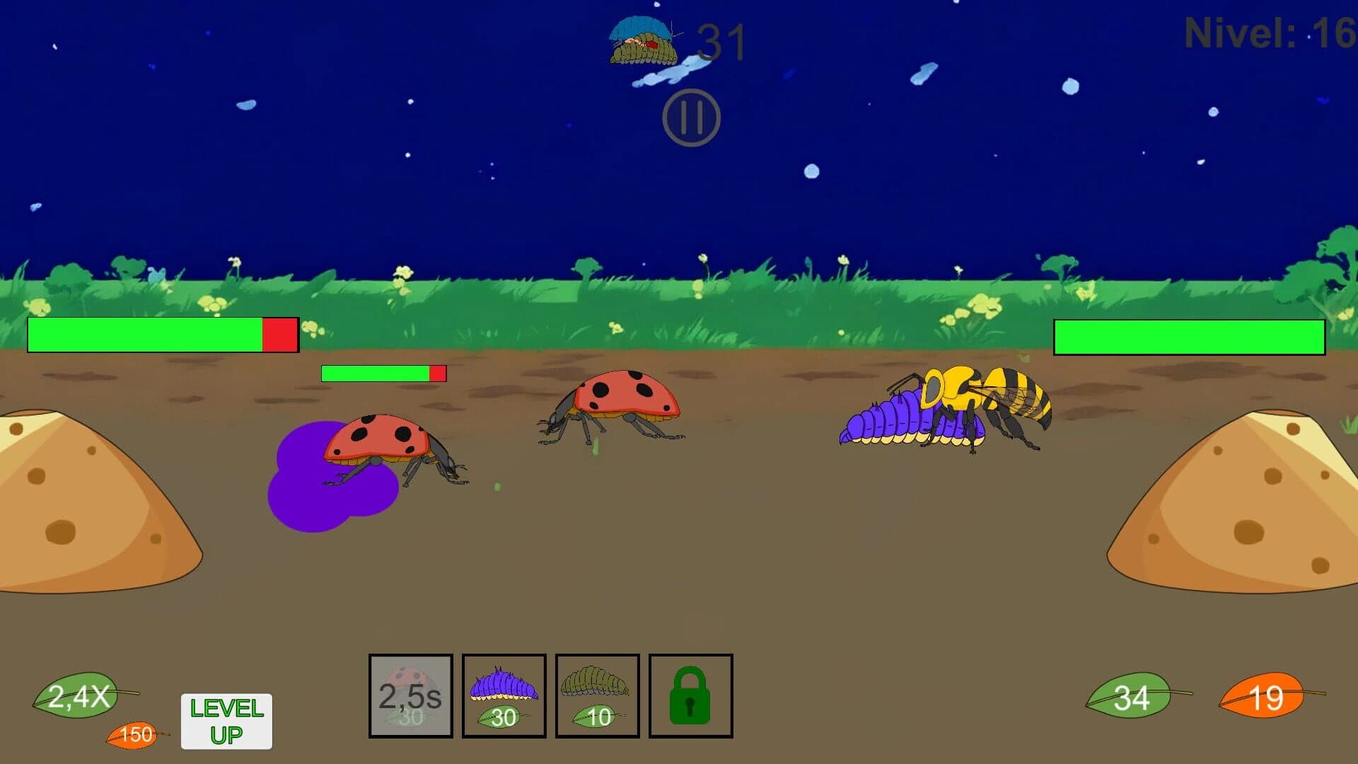 Guerra de Insetos TW Premium screenshot 3