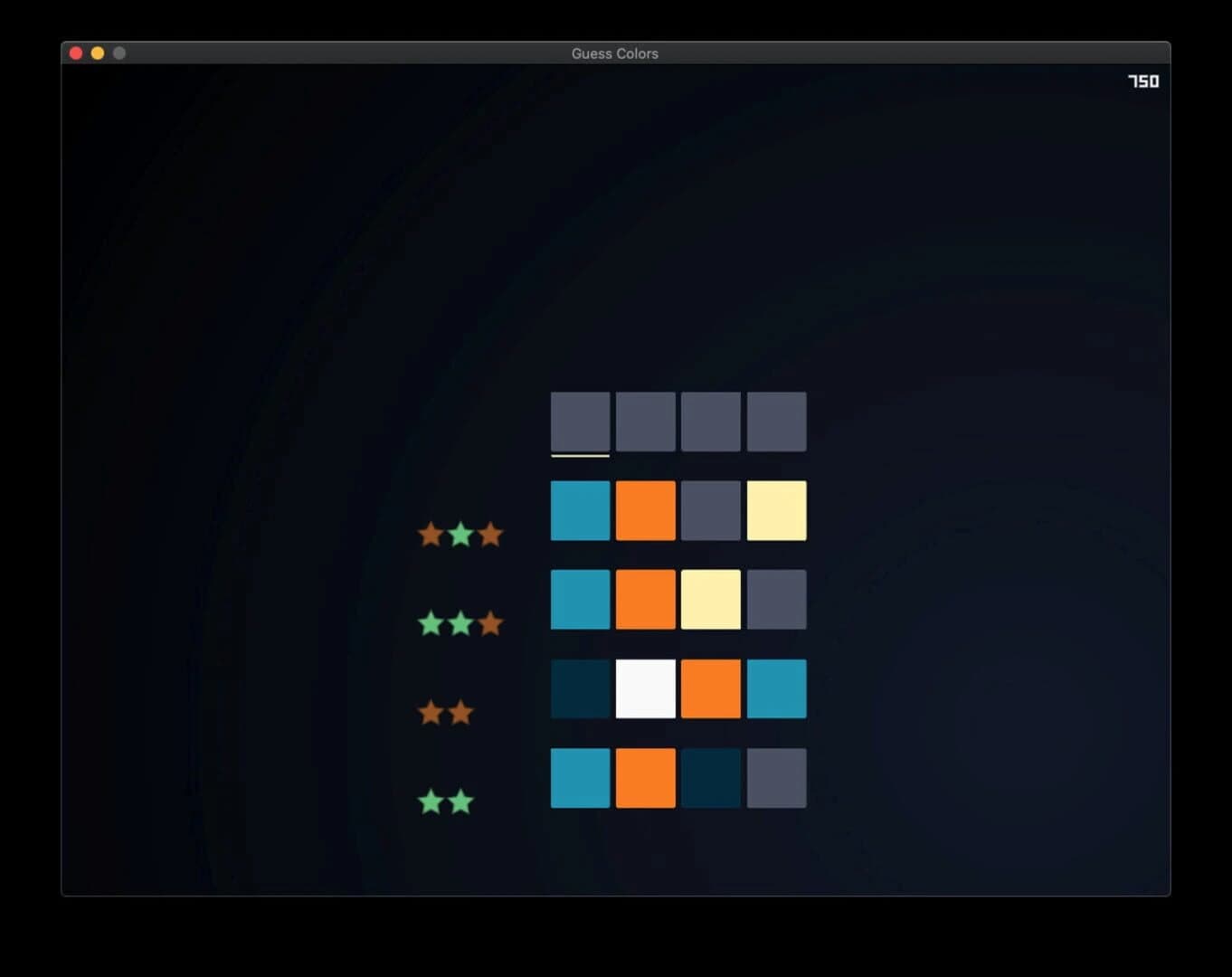 Guess Colors screenshot 3