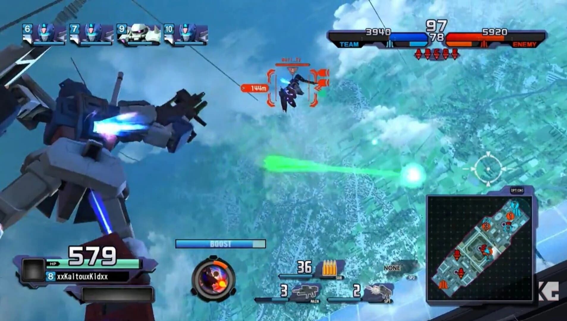 Gundam Battle Operation Next screenshot 3