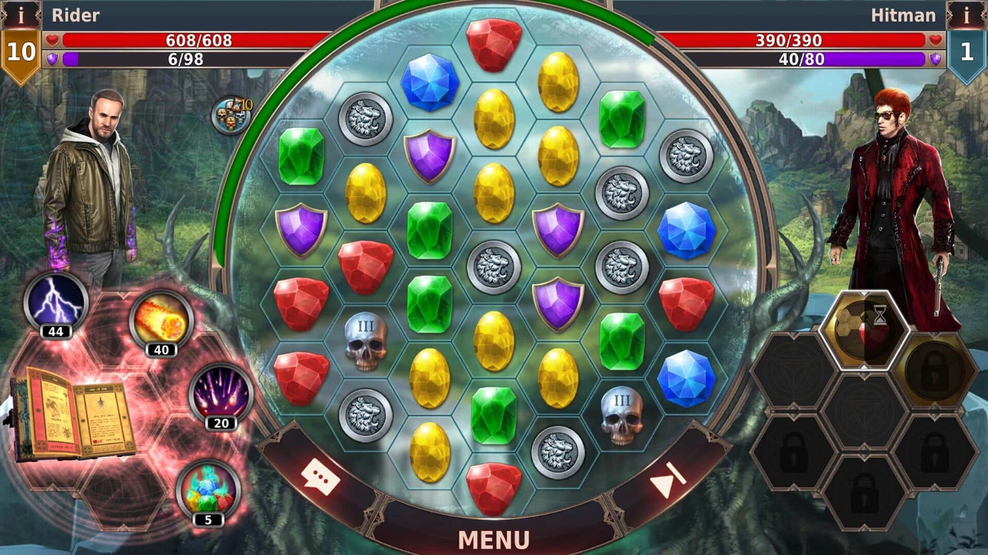 Gunspell 2: Match 3 Puzzle RPG screenshot 5