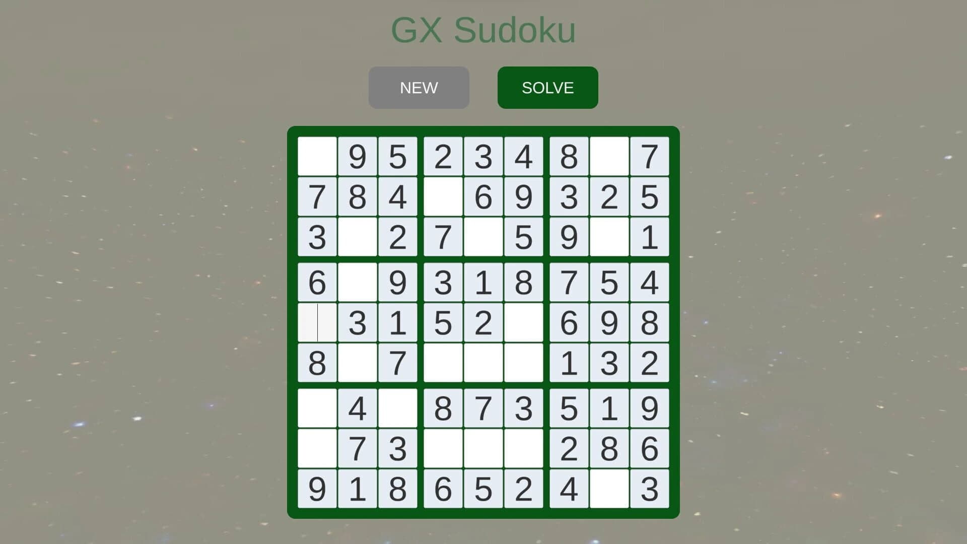 GX Sudoku screenshot 5