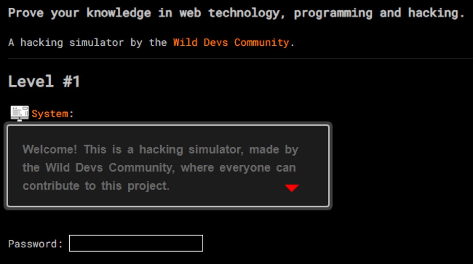 Hacking Simulator screenshot 1