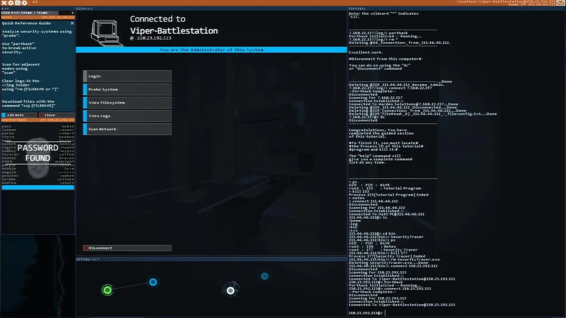 Hacknet screenshot 2
