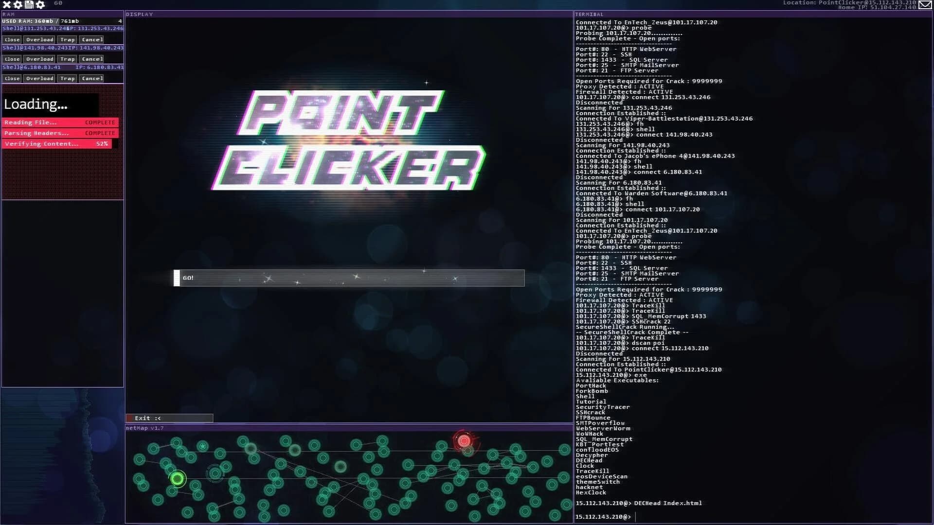 Hacknet screenshot 1