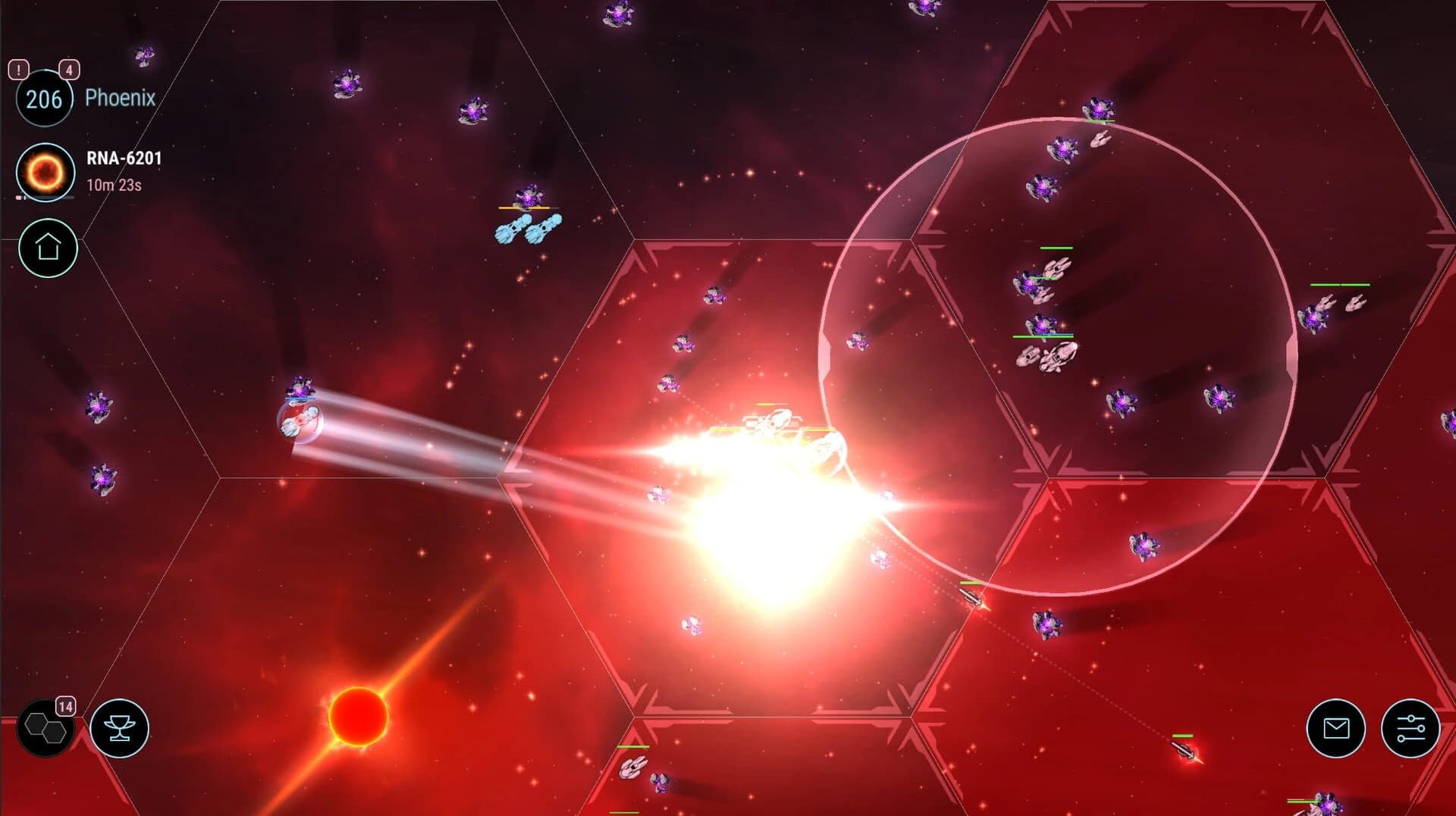 Hades' Star: Dark Nebula screenshot 1