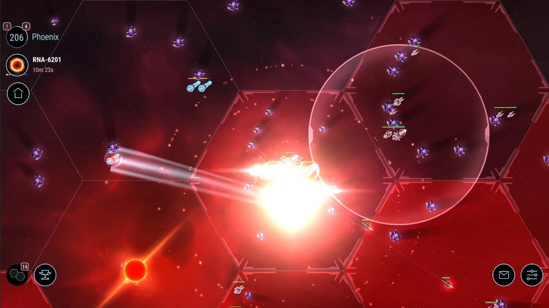 Hades' Star: Dark Nebula screenshot 1