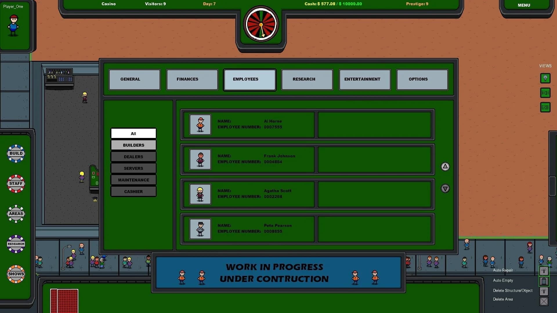Half Built: Casino screenshot 2