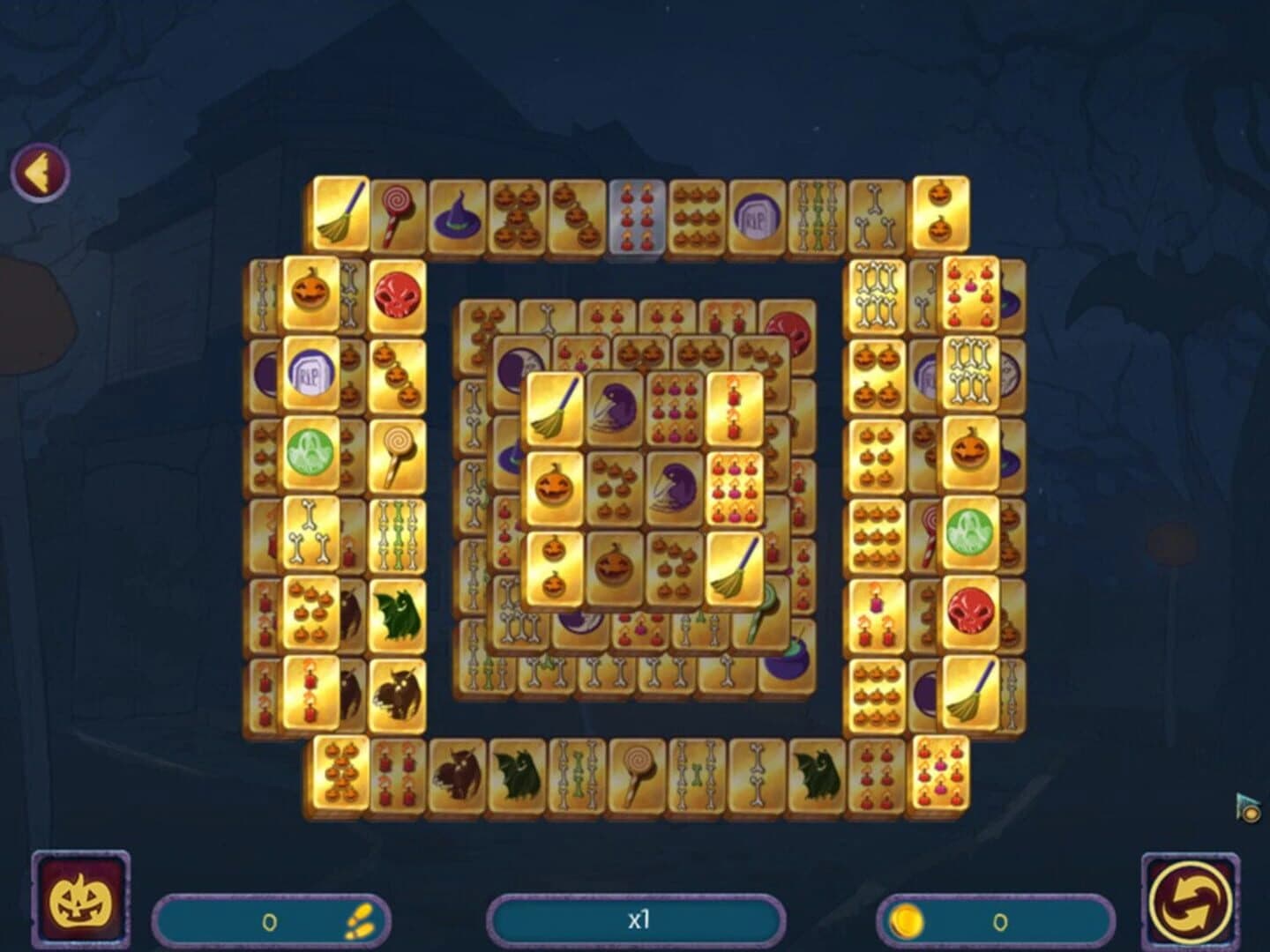Halloween Night Mahjong screenshot 5