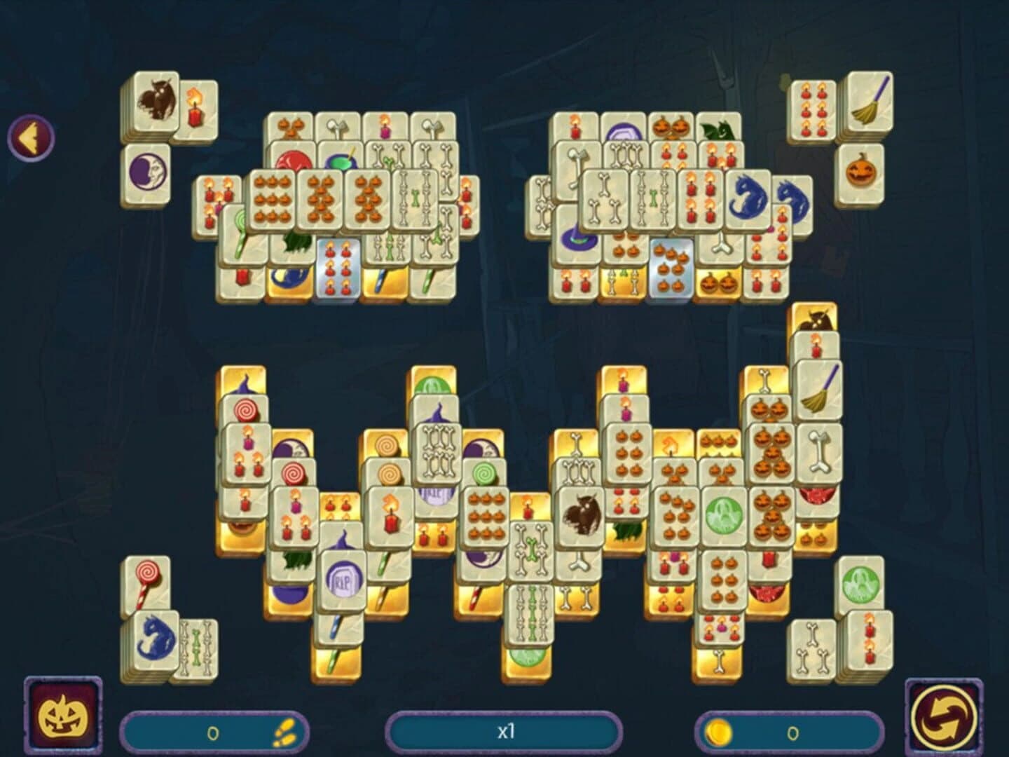 Halloween Night Mahjong screenshot 3