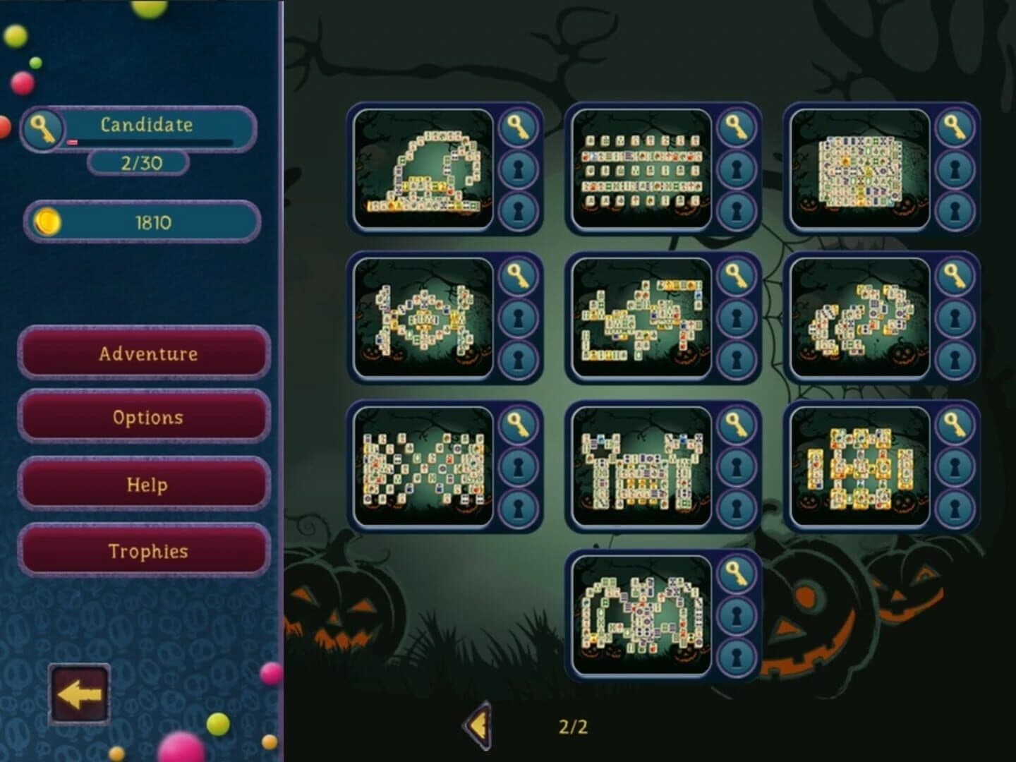 Halloween Night Mahjong 2 screenshot 4
