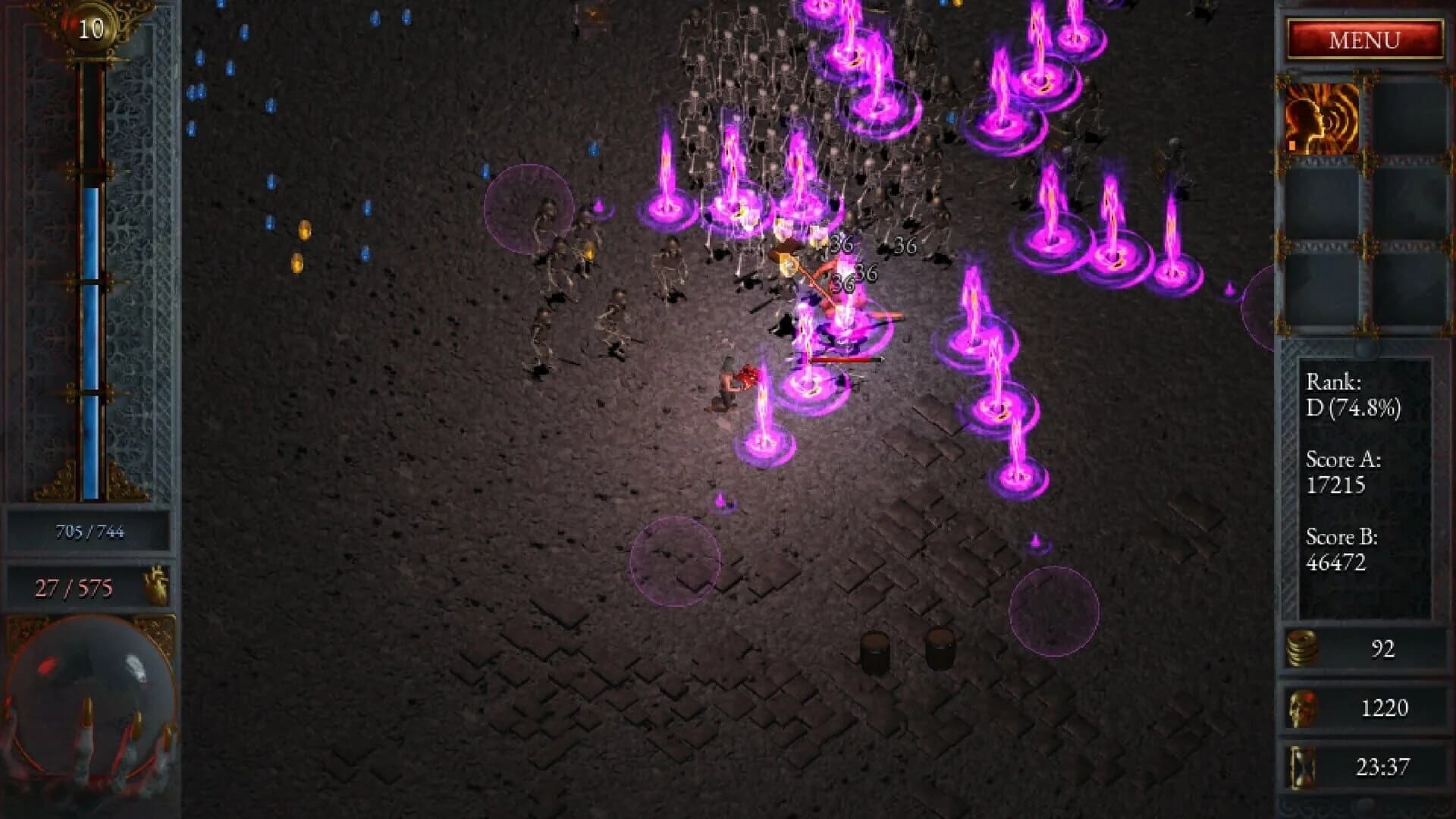 Halls of Torment screenshot 1
