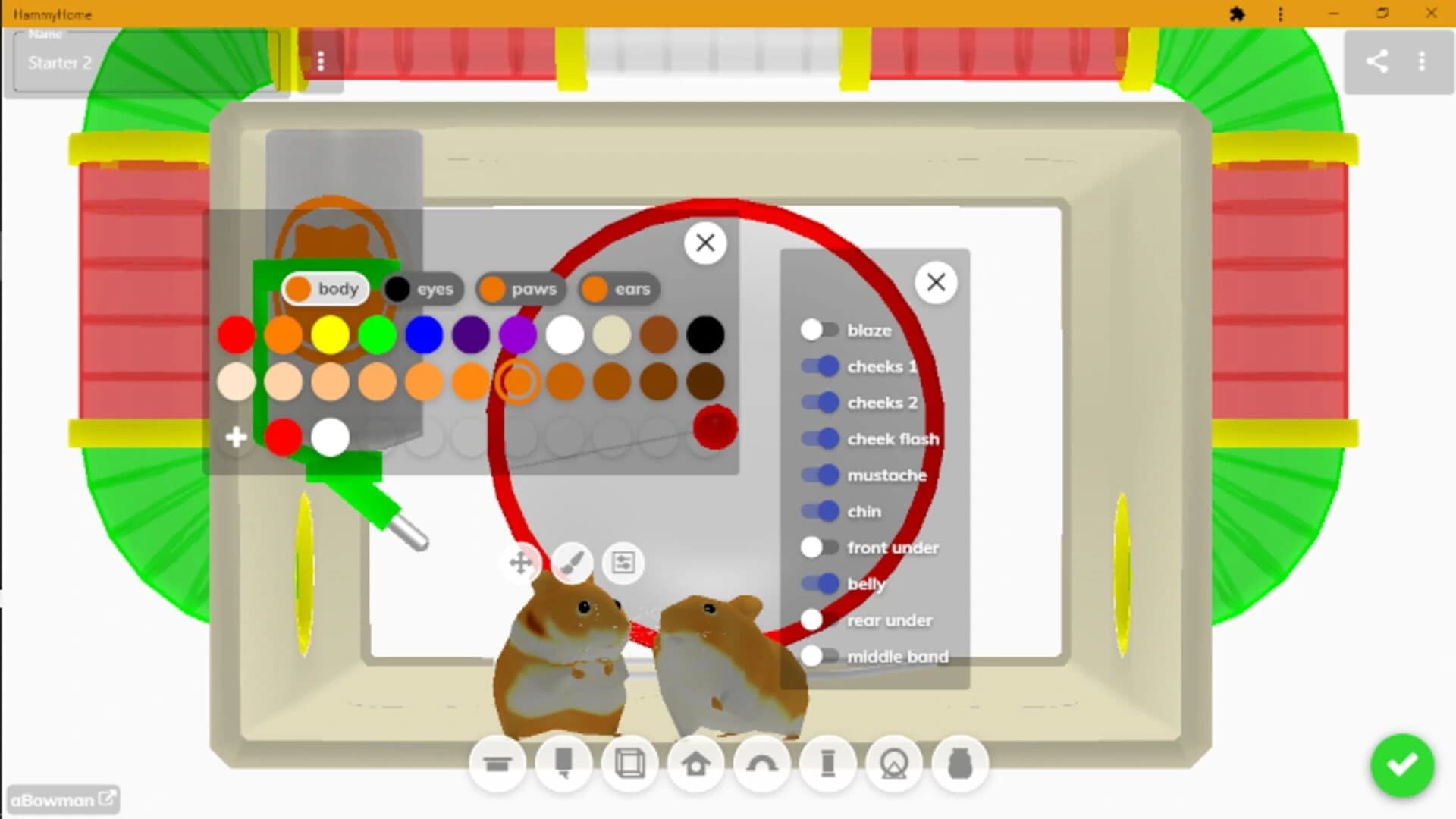 Hammy Home: Hamster Simulation screenshot 2