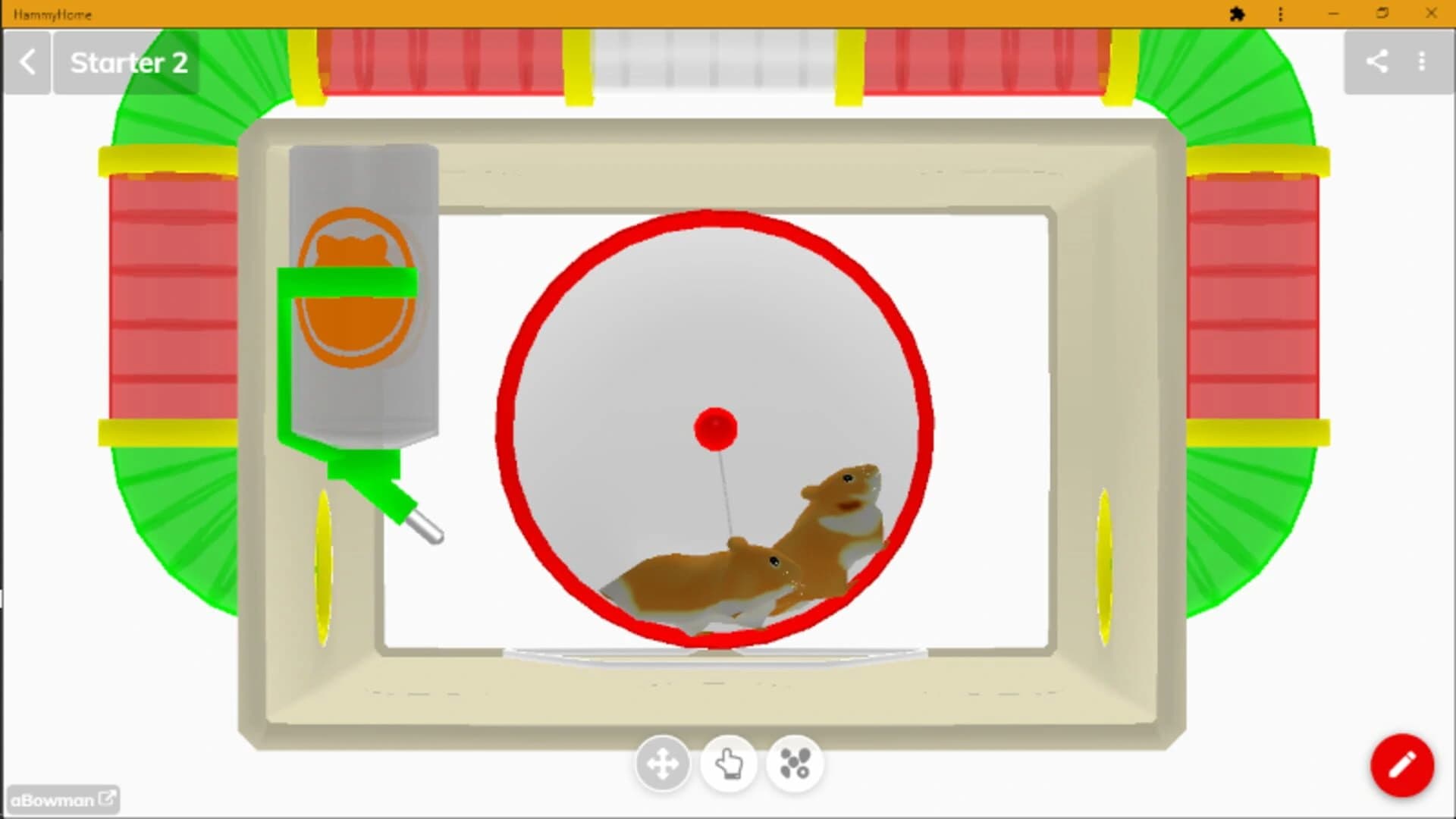 Hammy Home: Hamster Simulation screenshot 1