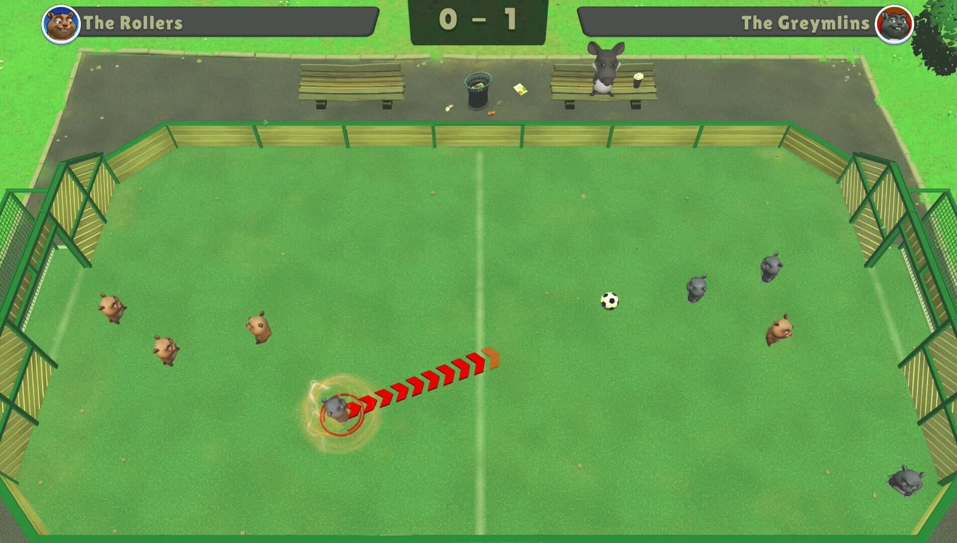 HamsterBall Soccer screenshot 1
