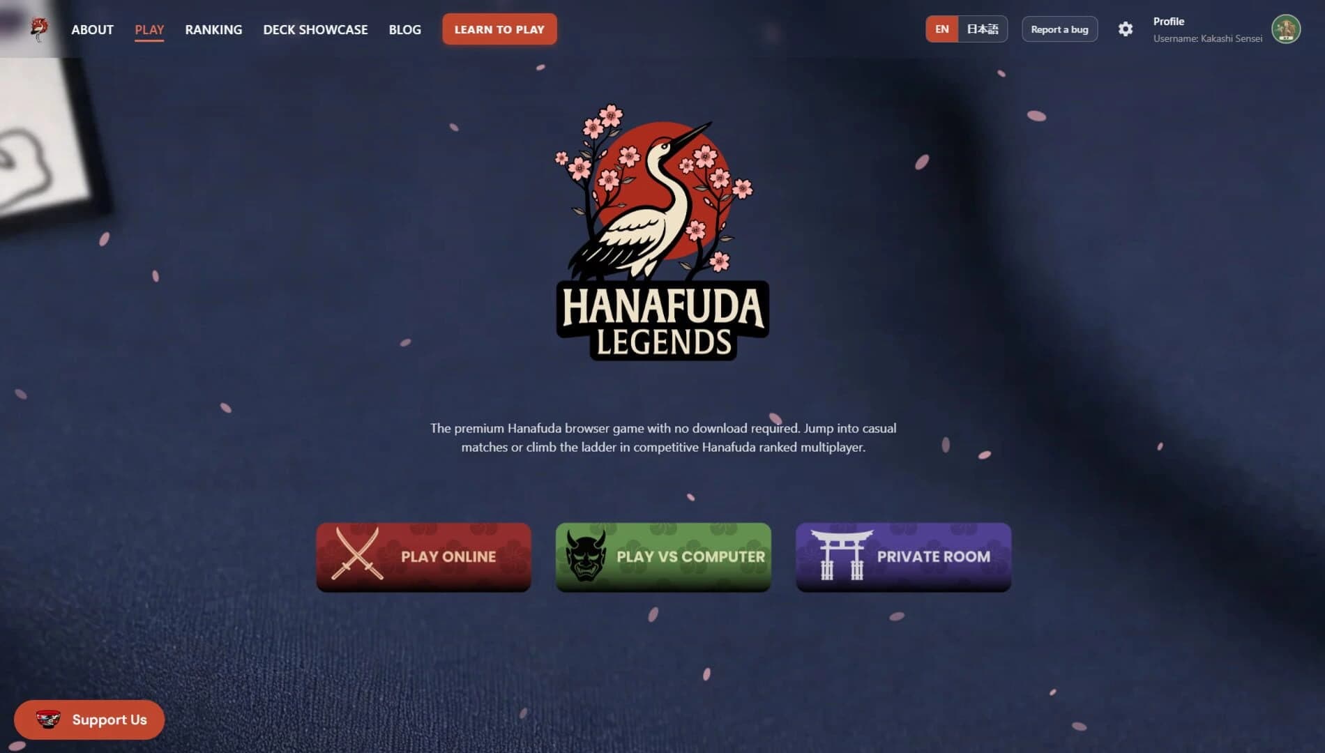 Hanafuda Legends screenshot 1