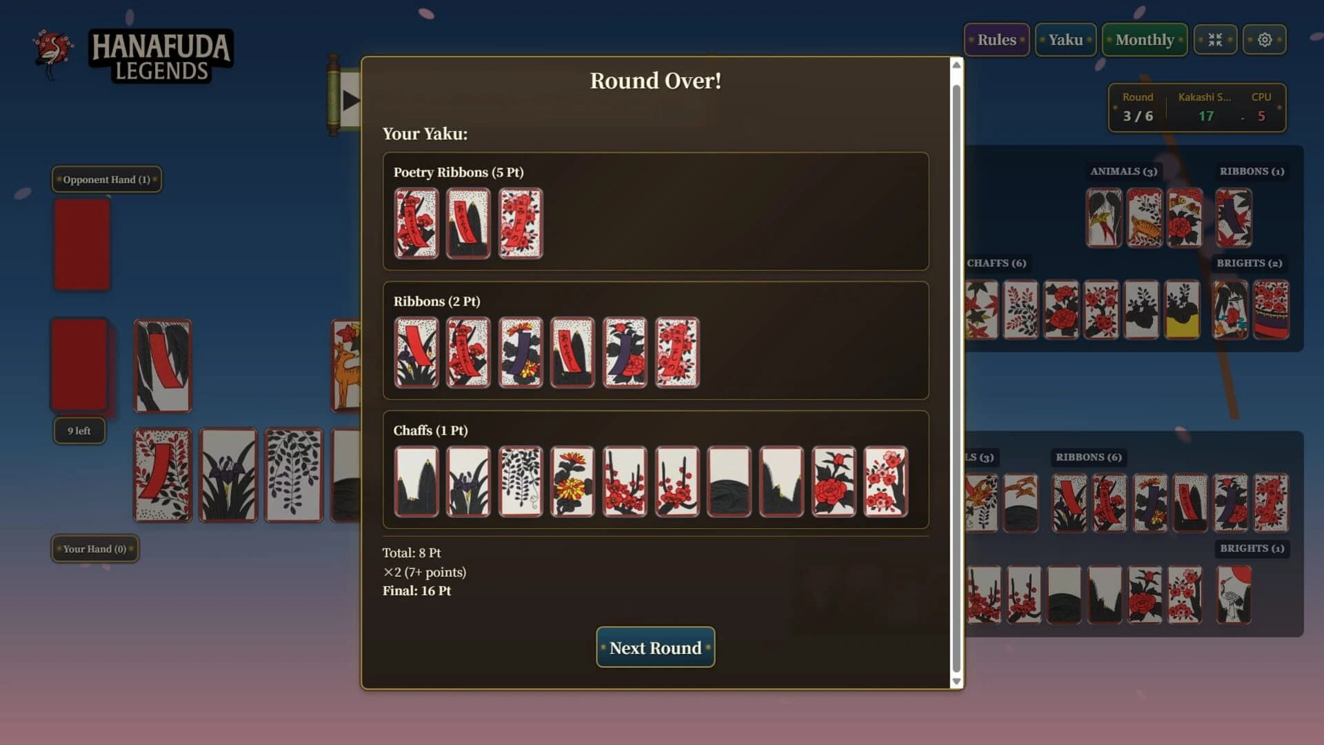 Hanafuda Legends screenshot 4