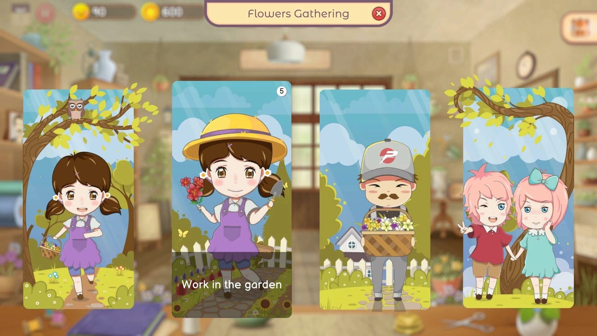 Hanako's flower shop screenshot 3