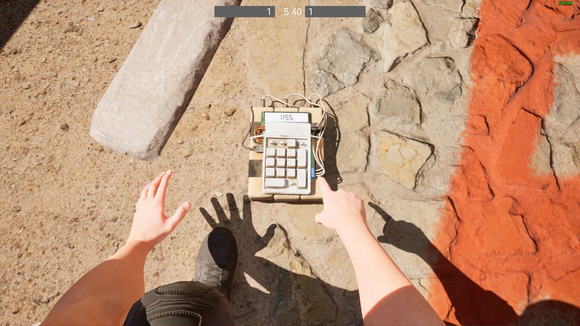 Hand Simulator: Shooter screenshot 1