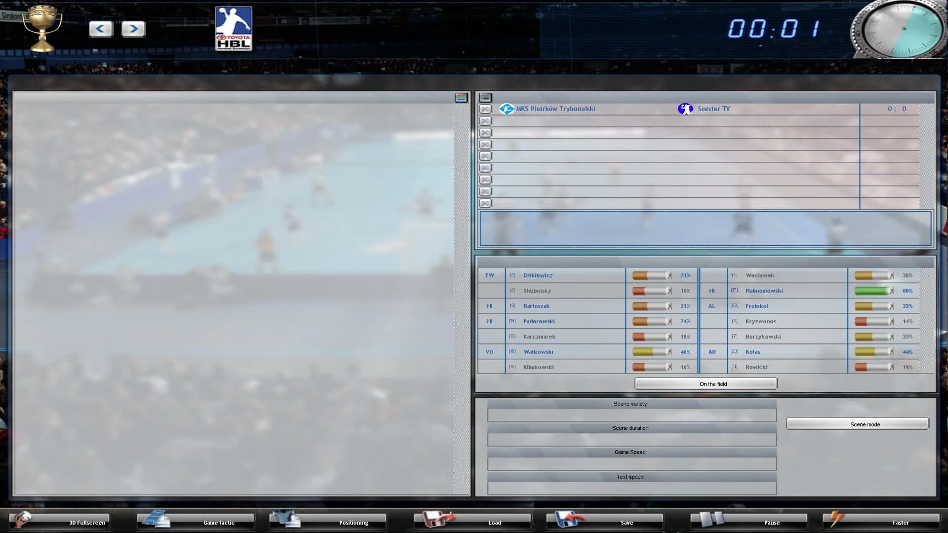 Handball Manager: Team screenshot 1