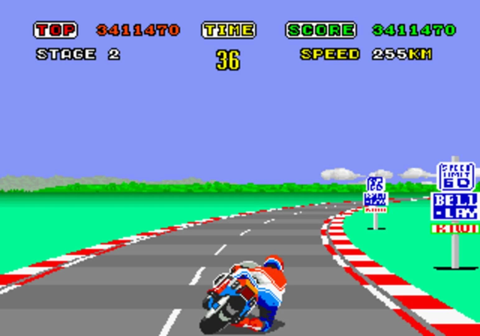 Hang-On screenshot 3