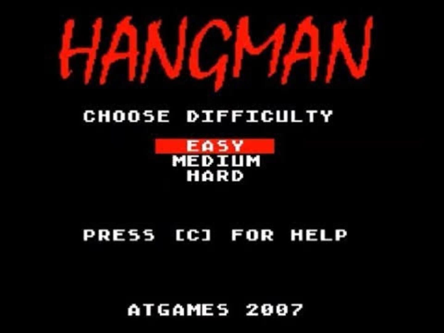 Hangman screenshot 1