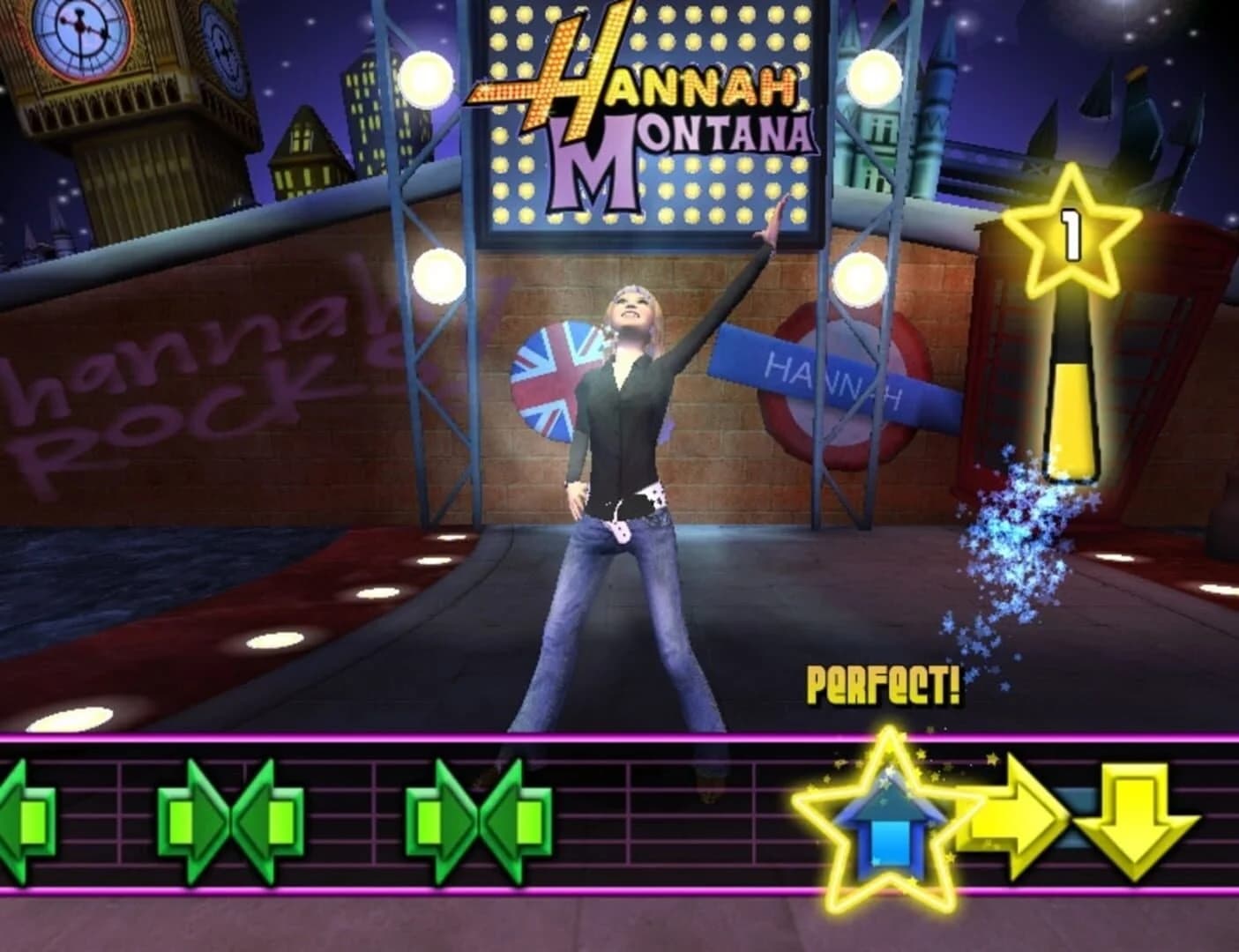 Hannah Montana: Spotlight World Tour screenshot 1