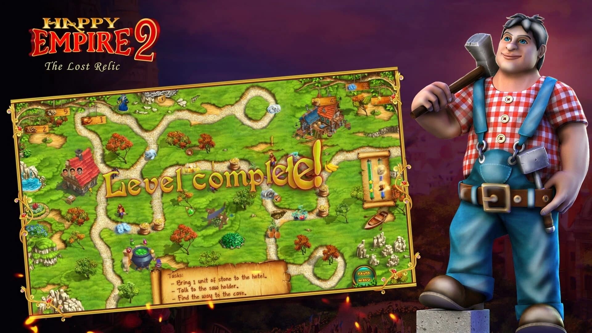 Happy Empire 2: The Lost Relic screenshot 1