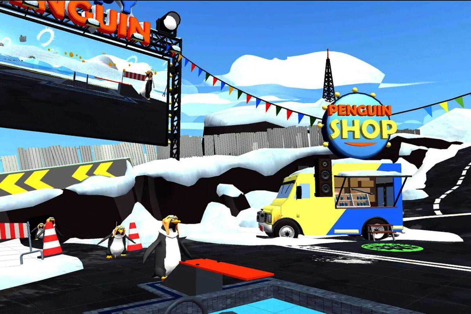 Happy Penguin VR screenshot 2