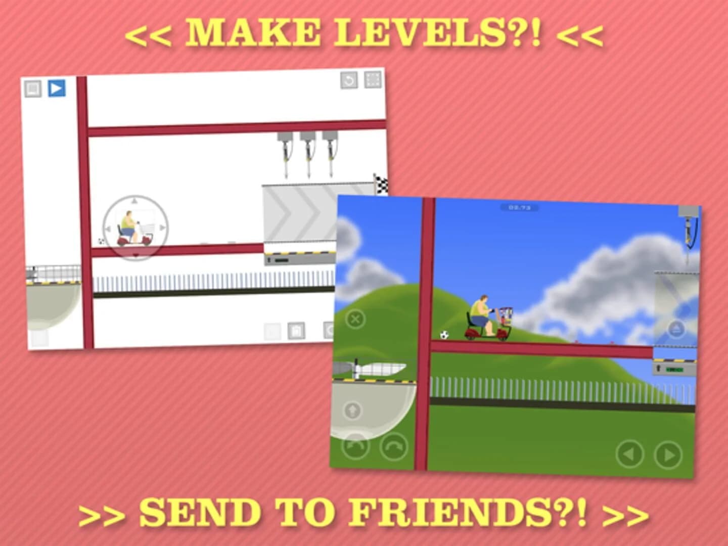 Happy Wheels screenshot 1