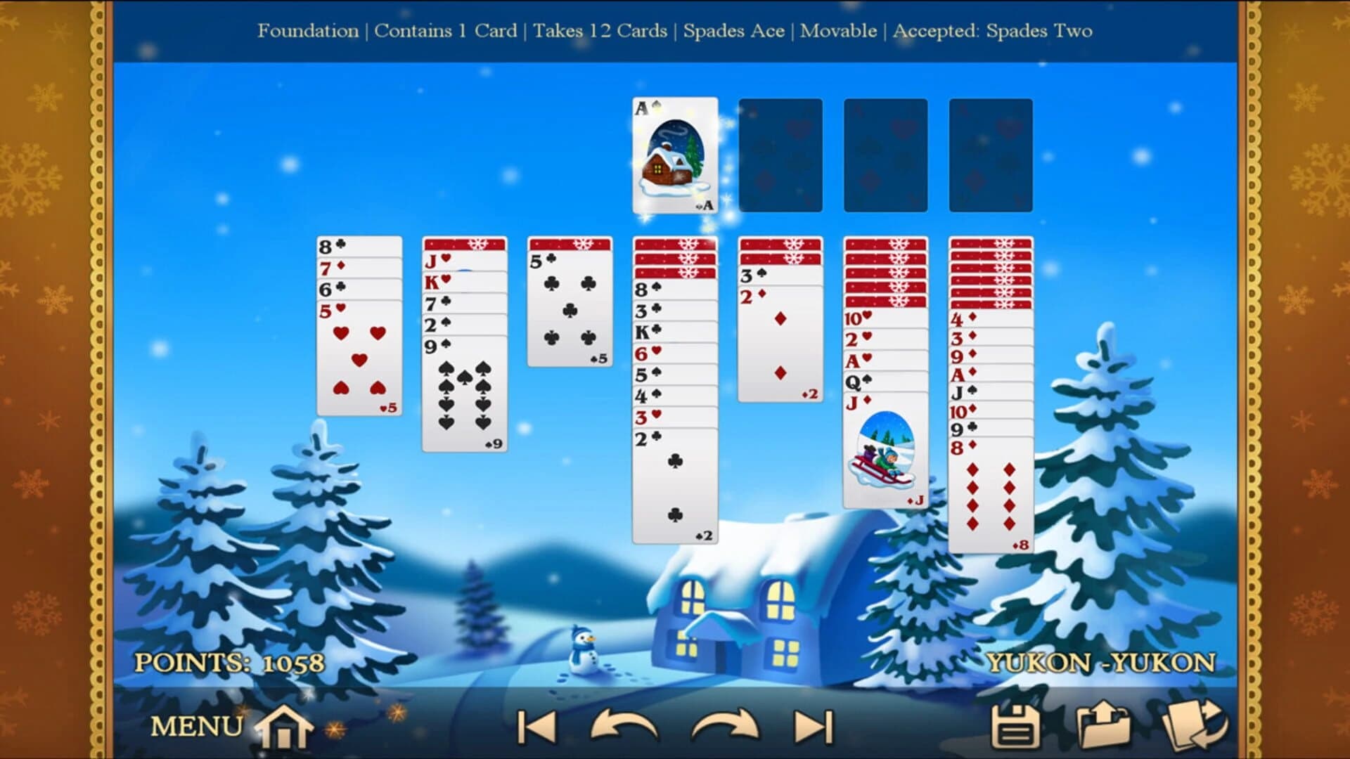 Happy Wonderland Solitaire screenshot 1