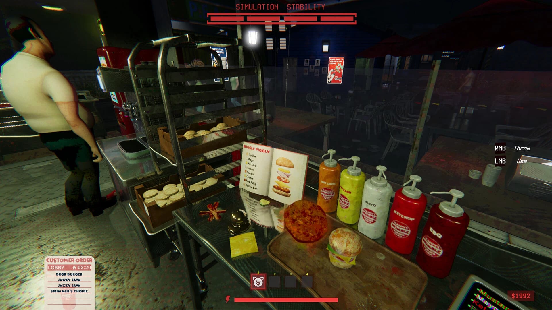 Happy's Humble Burgatory screenshot 1