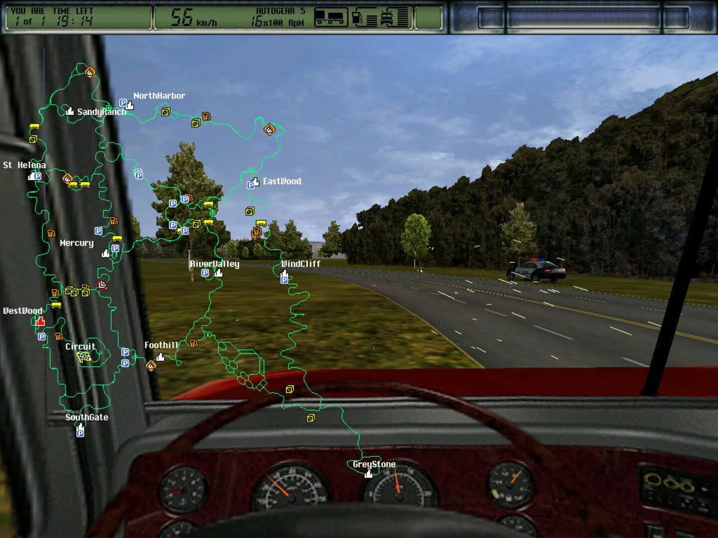 Hard Truck 2: King of the Road screenshot 1