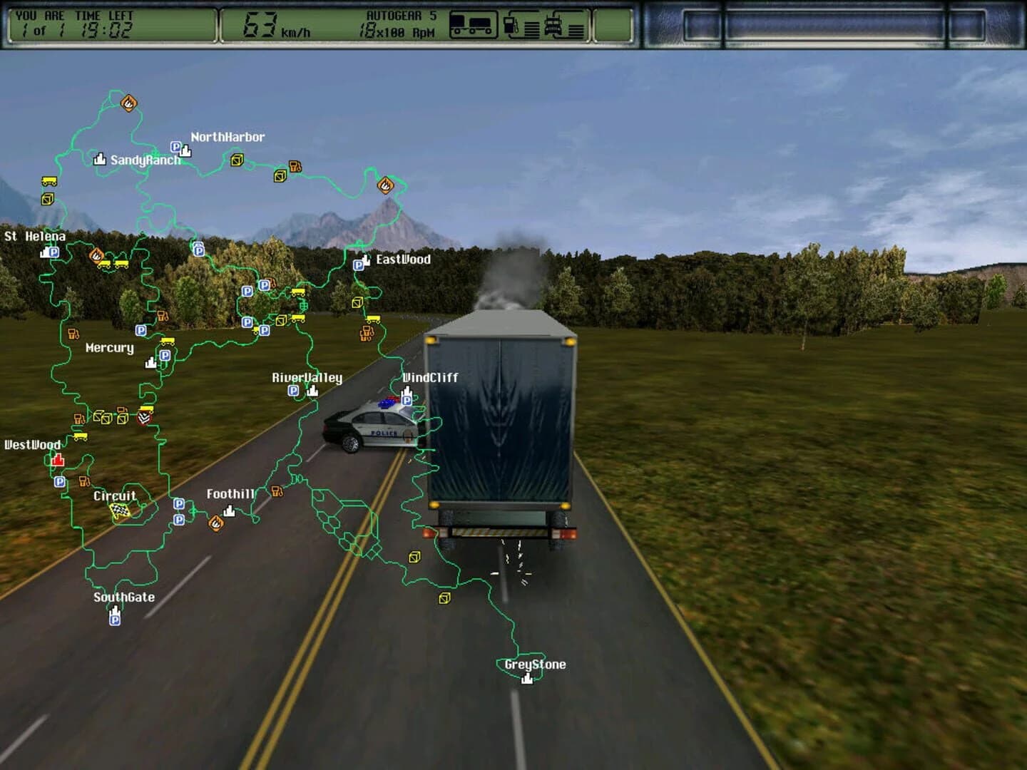 Hard Truck 2: King of the Road screenshot 3