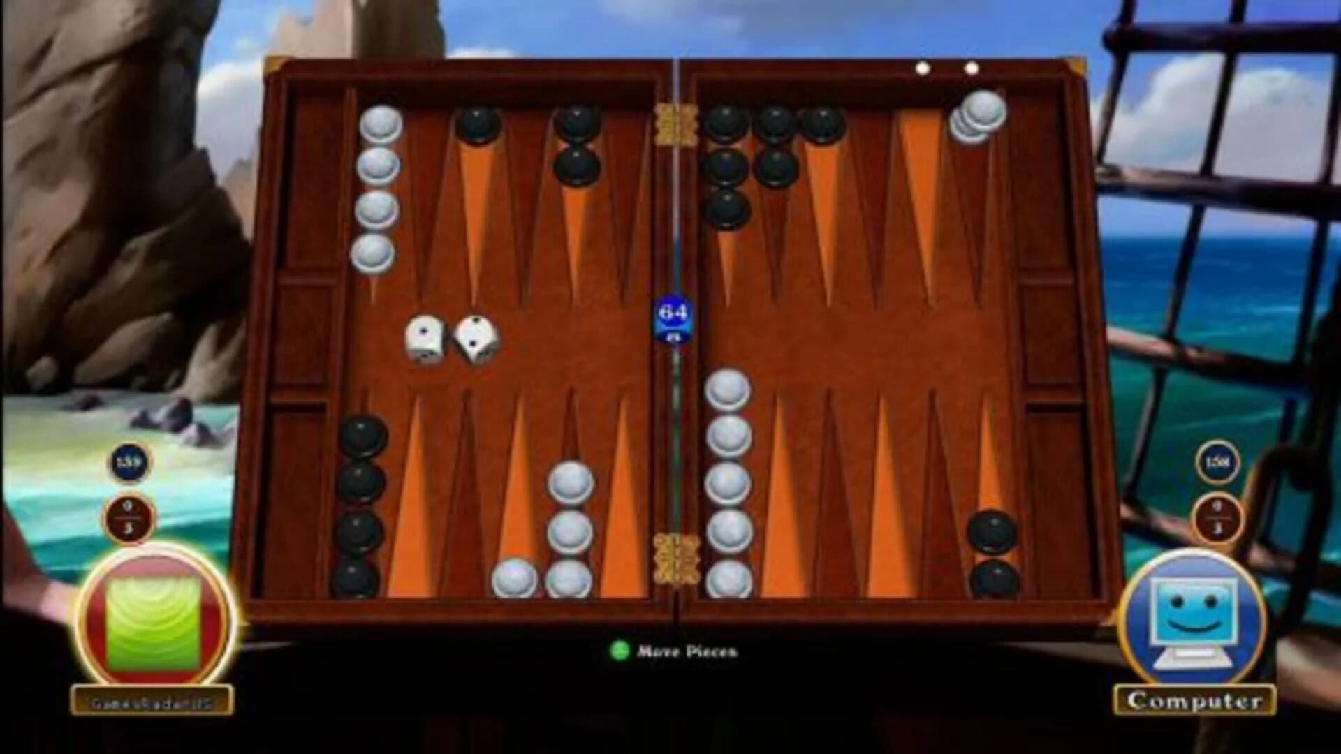 Hardwood Backgammon screenshot 1