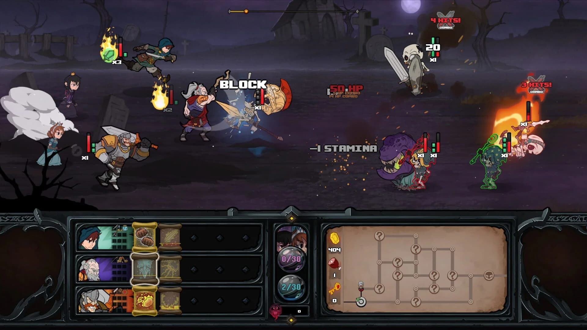 Has-Been Heroes screenshot 2