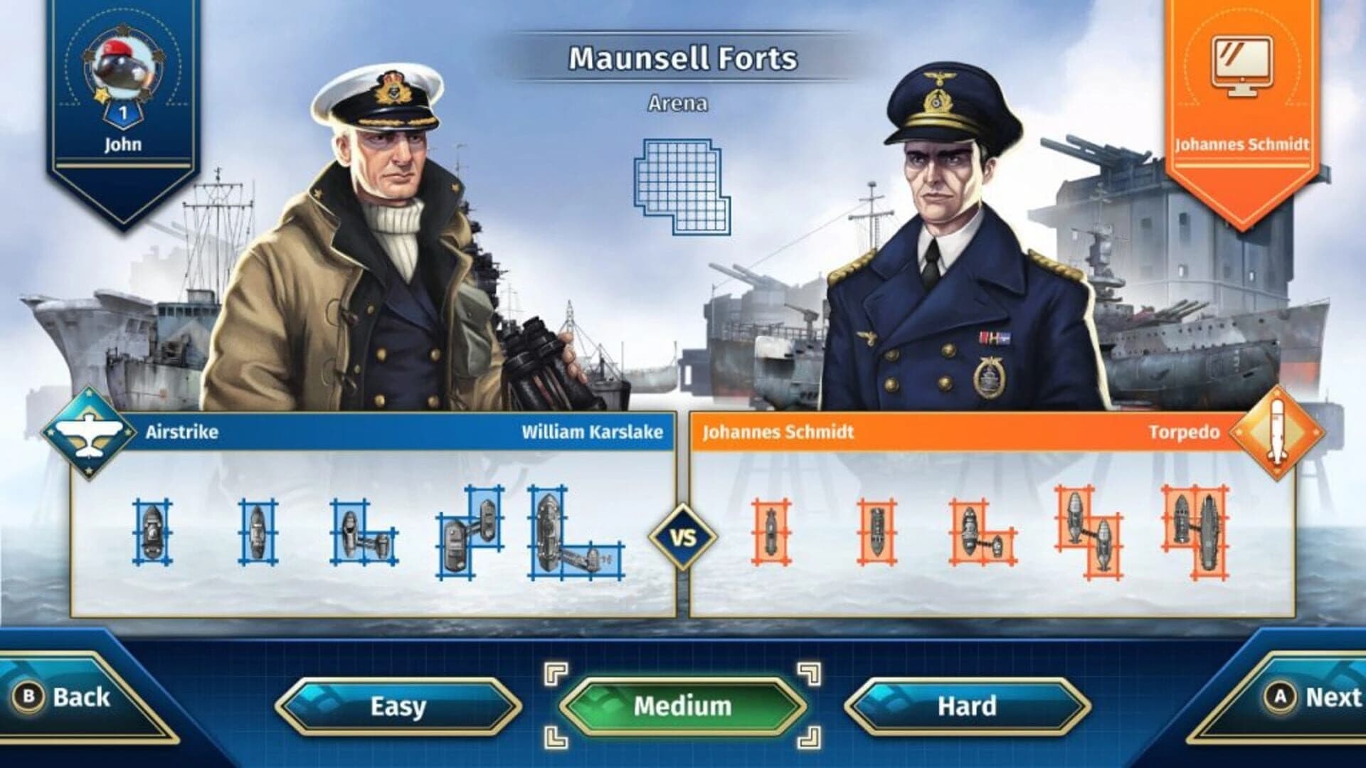 Hasbro's Battleship screenshot 1