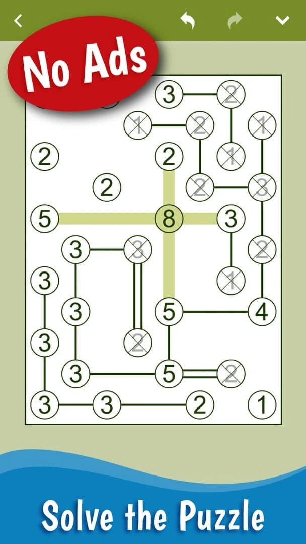 Hashi: Bridges screenshot 1
