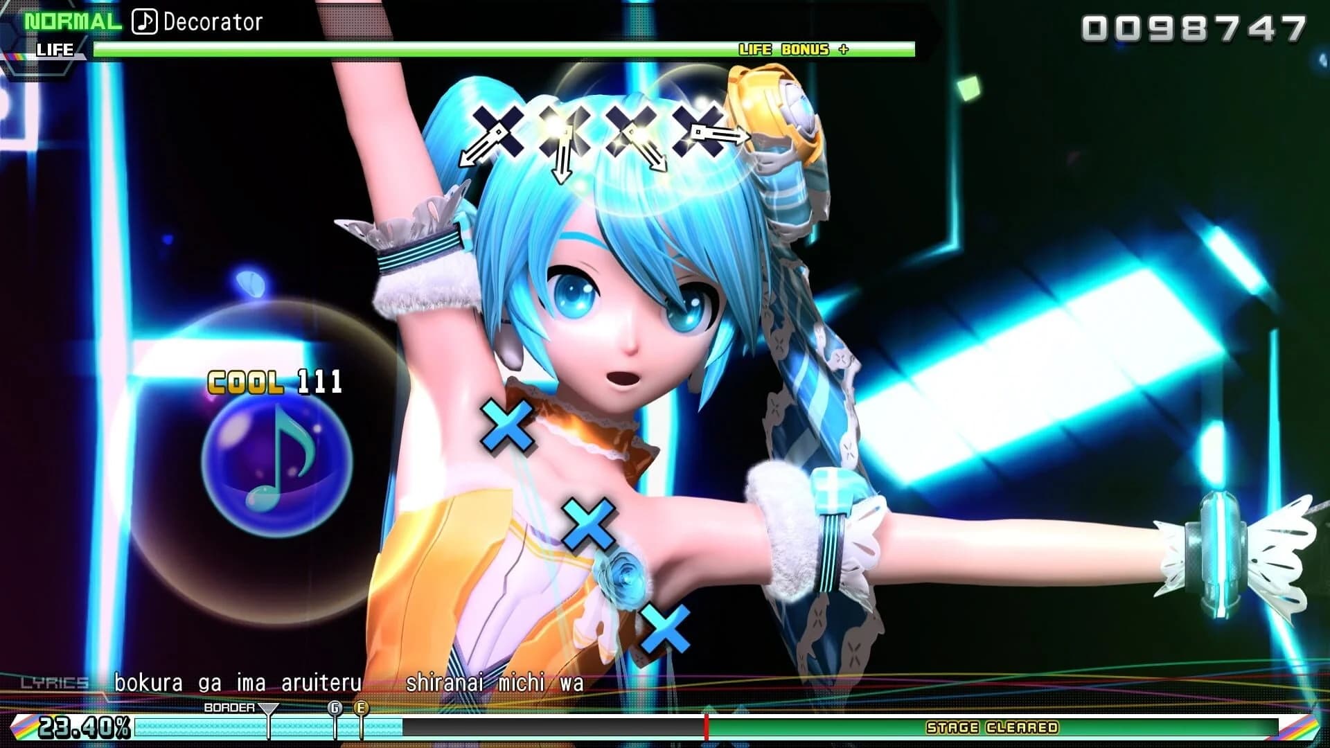 Hatsune Miku: Project Diva Future Tone screenshot 5