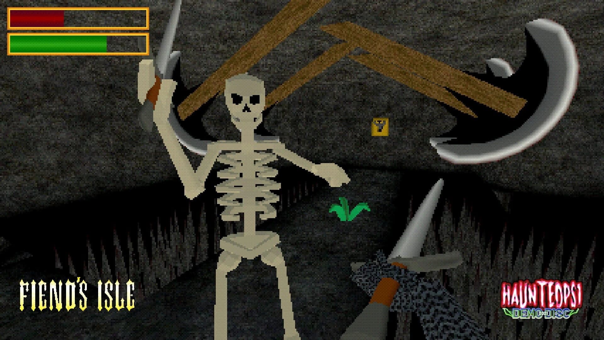 Haunted PS1 Demo Disc 2021 screenshot 1