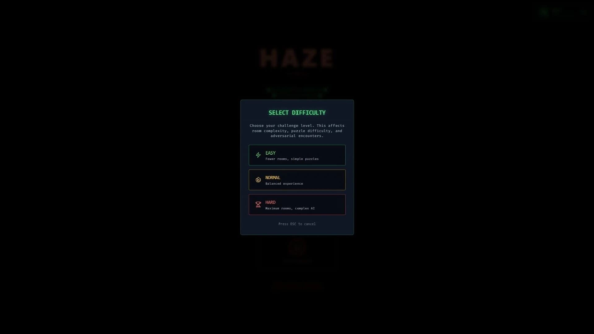 Haze screenshot 1