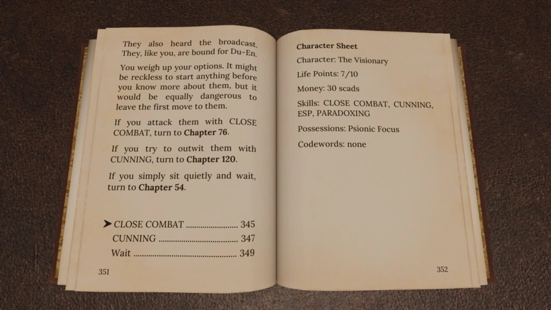 Heart of Ice by Dave Morris screenshot 2
