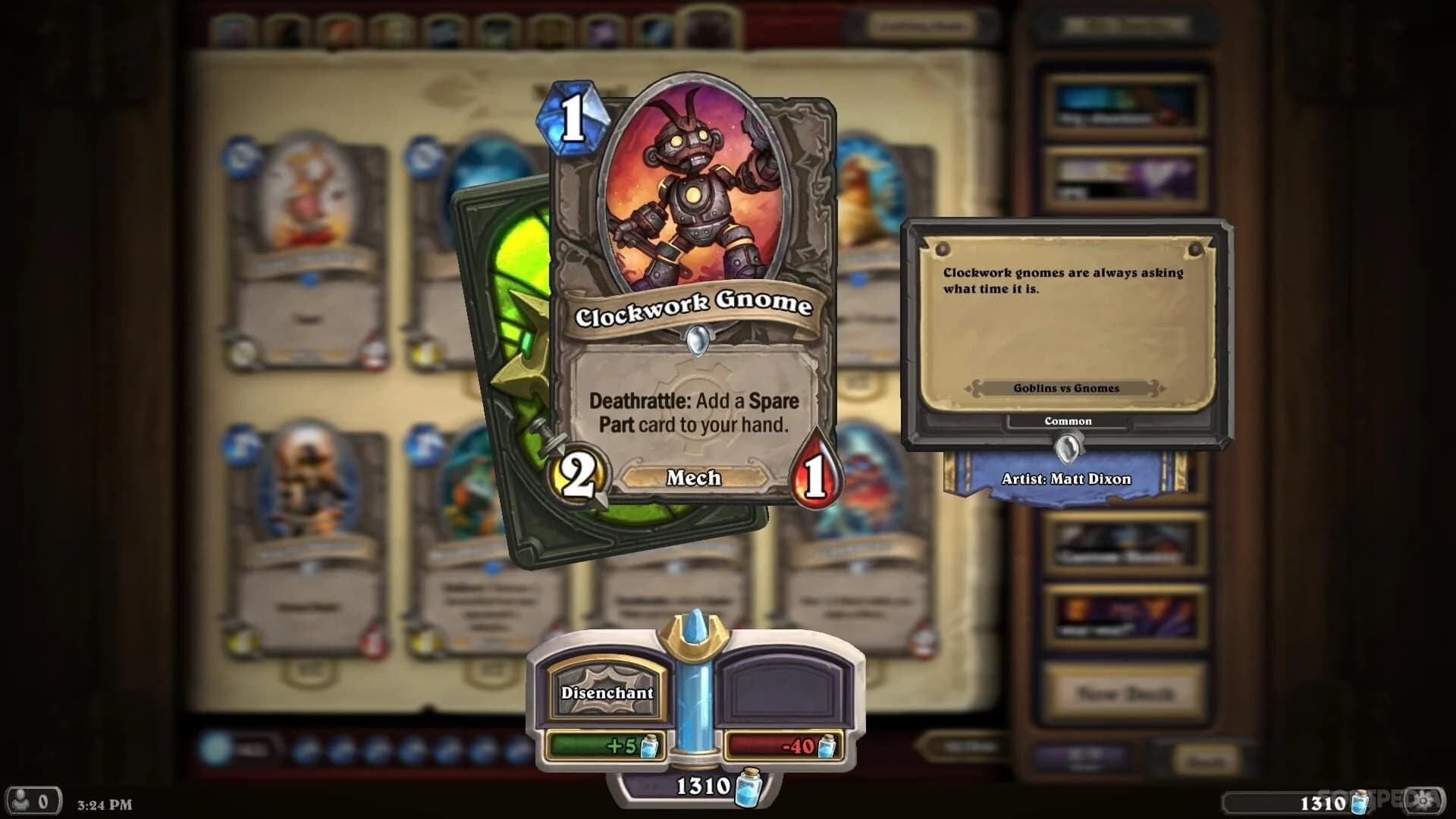 Hearthstone: Goblins vs Gnomes screenshot 4