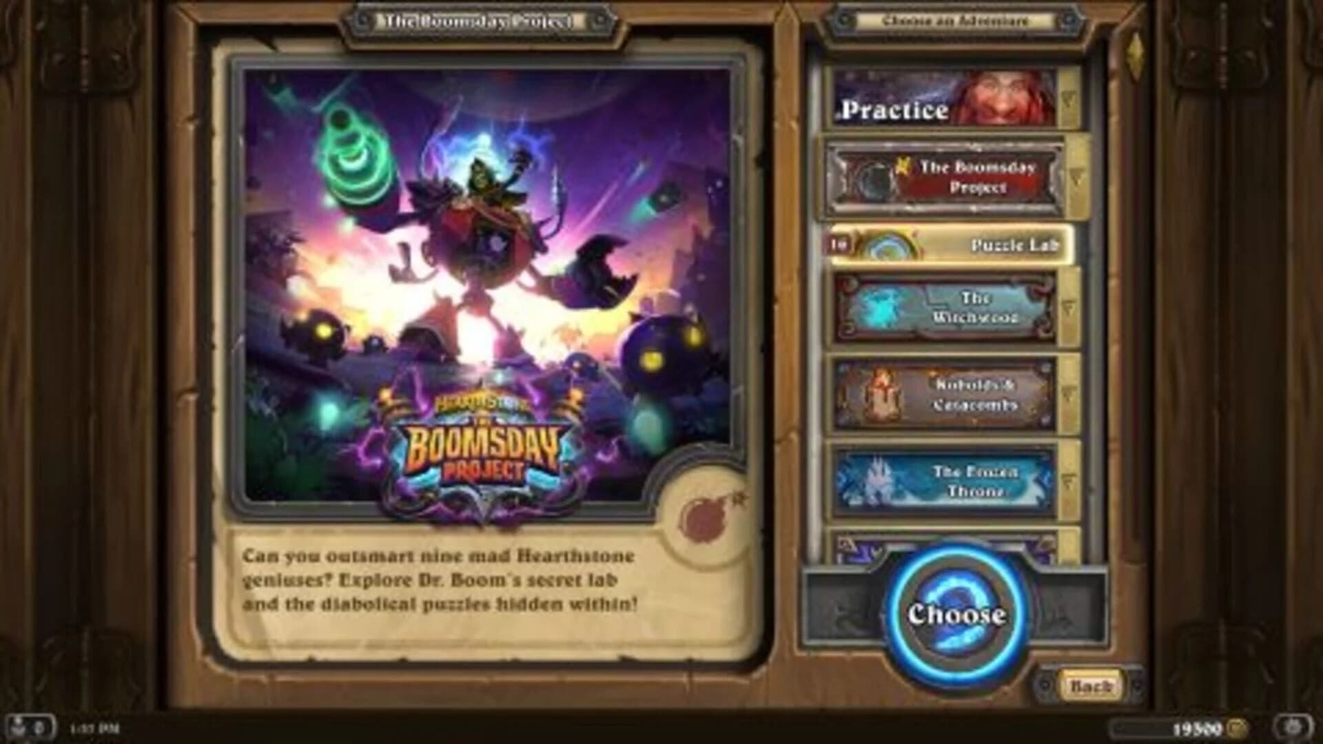 Hearthstone: The Boomsday Project screenshot 4